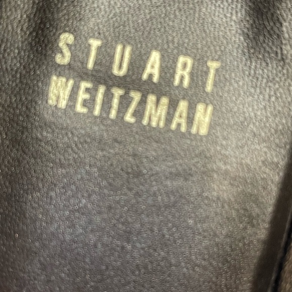 Authentic Stuart Weitzman Tassup Platform Pumps suede size 7 1/2 M - Picture 14 of 14